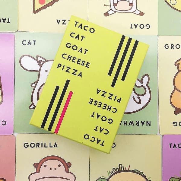 Taco Cat Goat Cheese Pizza -pahvipeli Qyroadwolf