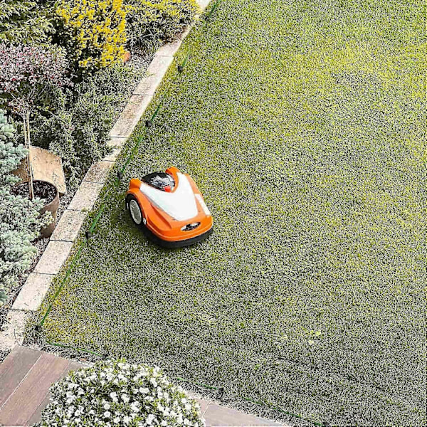 Pløkker til robotplæneklipper kabelopsætning med 200 stk