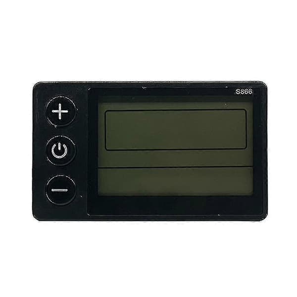 Elektrisk sykkeldisplay LCD-skjerm S866 Kontrollerpanel Dashboard-subaoe