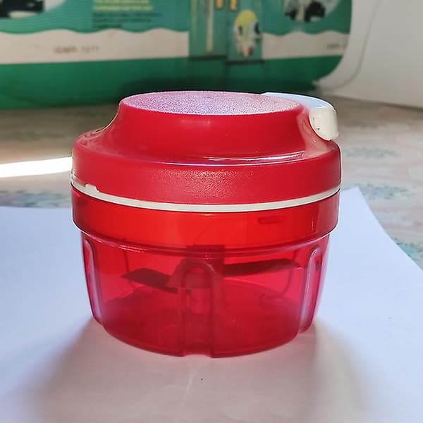 Rød D158 løghakker Speedy Boy løgskærer 27357 null ingen