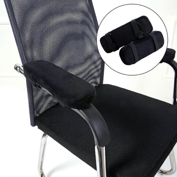 2-pack Ergonomiska Armstödskuddar för Kontorsstolar, Avlastande Skydd för Armbågar