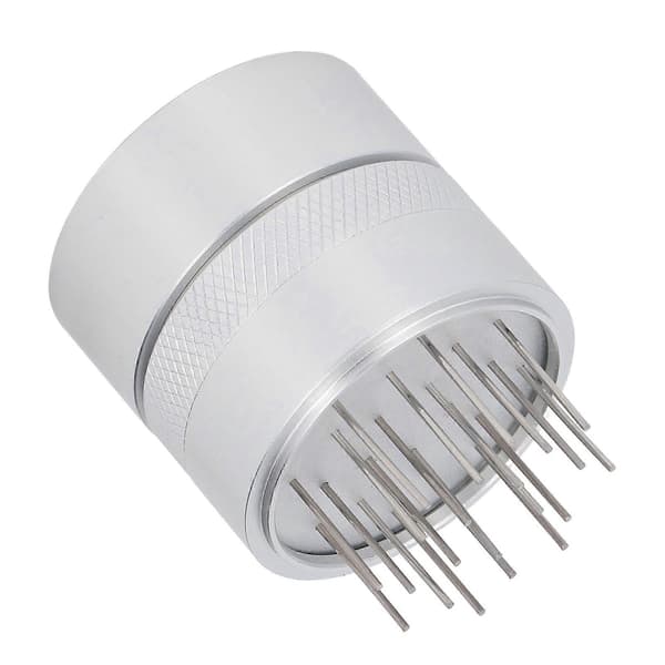 Rustfrit stål 58 mm/2,3 tommer kaffenålsfordeler med base - rustbestandig kafferører