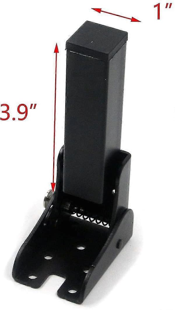 Foldbare bordben 140 mm/5,51#34; højde jern låsehængsel 90 grader foldbar