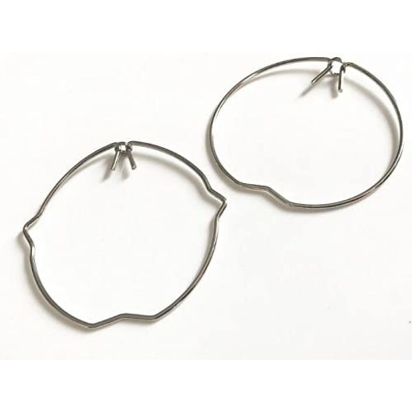 [18 stk] GU10 MR11 Ringklips - 35 og 50 mm diameter