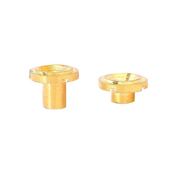 2 st 5 mm 7,8 mm stränghållare med skruv för elgitarrdelstillbehör (guld)