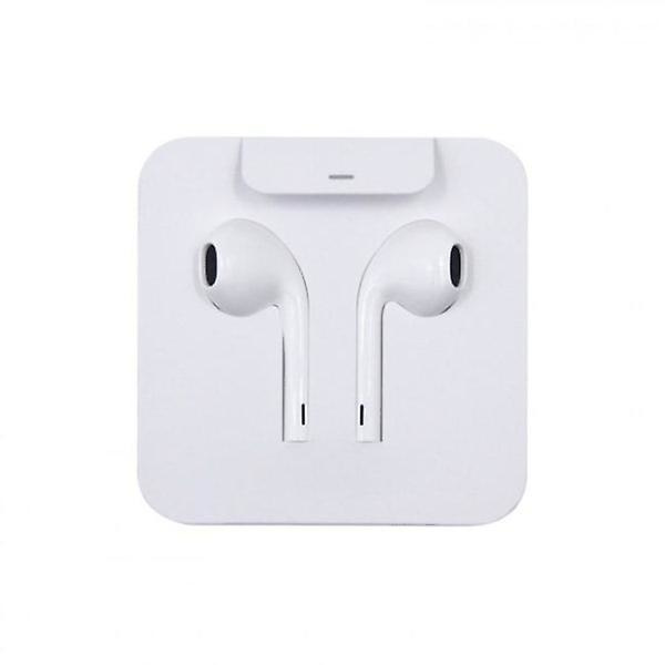 iPhone-yhteensopivat Lightning-in-ear-kuulokkeet iPhone X/11/12/13/14 valkoinen