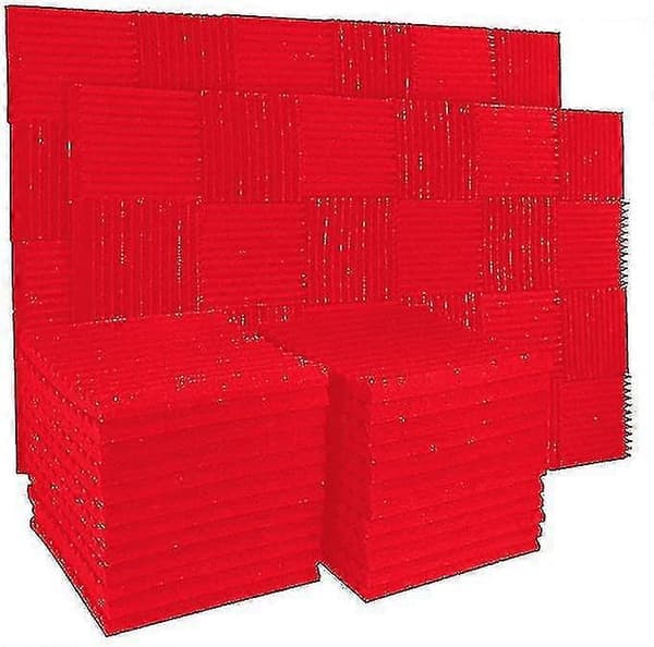 12/24-pack Akustikskum Paneler Ljudisolerande Paneler Inspelningsstudio