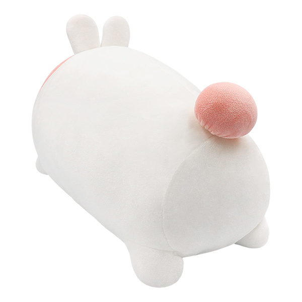 Fylt dyrekat plysjleke Anime søt kattunge Kawaii plysj Kitty myk pute, plysjleke gaver til gutter jenter (hvit-kanin, 15,7\") rabbit 40cm