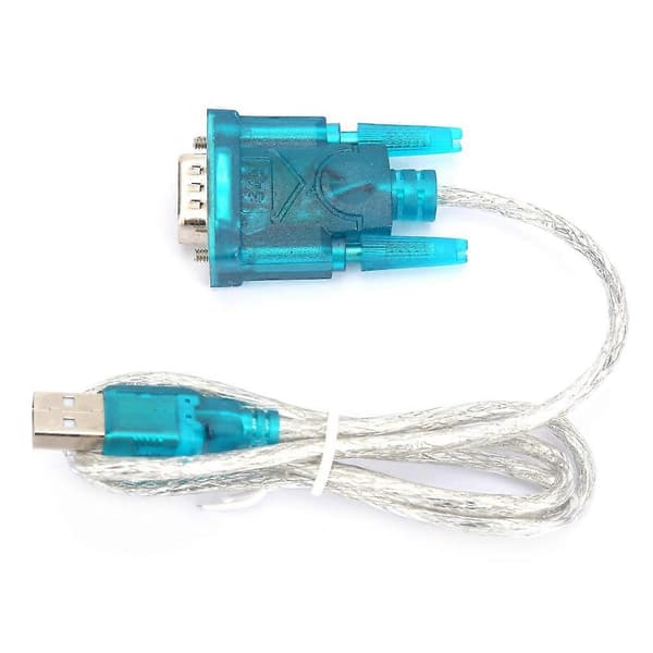USB till RS232 Seriell Port Adapterkabel 9 Pin - 2-pack