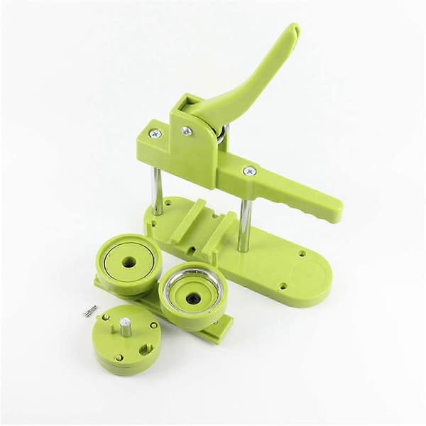 25MM Knappmaskin Installationsfri Pin Badge Punch Press KiQa