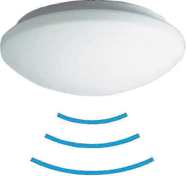 LED Lampe Med Sensor - Aktiveres Af Bevægelsesdetektering - Loftbelysning 4000k Neutral Hvid