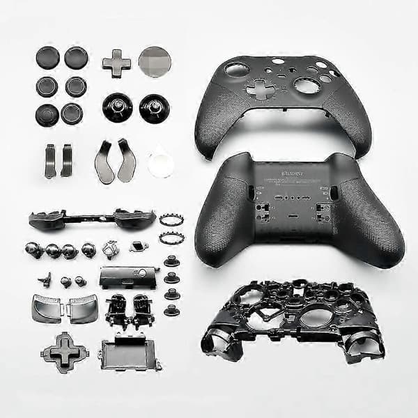 Til Xbox One Elite Series 2 Controller Udskiftningsskal Top Bund Etui Lt Rt Knapper Lb Rb Bumper Tilbehør Reparationsdele-Yvan