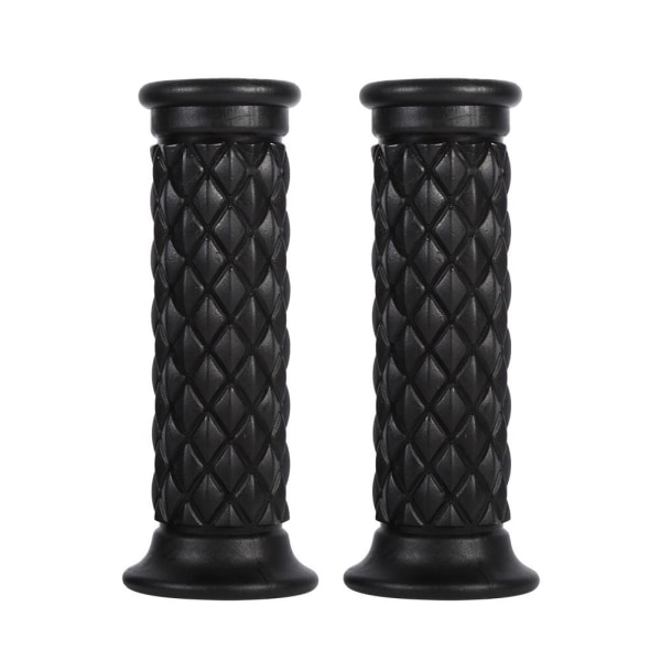 Motorcykel Håndgreb, 1 Par 22mm Styrgreb (Sort)