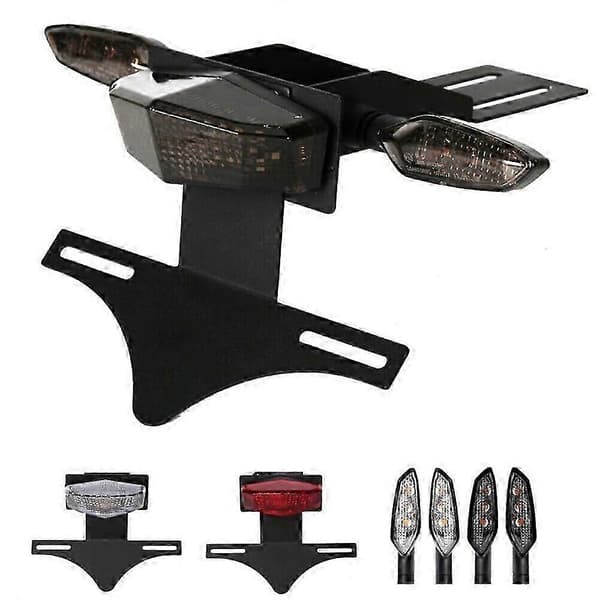 Fender Eliminator Baglygte LED Bremselys Blinklys nummerpladeholder Til Surron Sur-ron Sur ron Light Bee Segway
