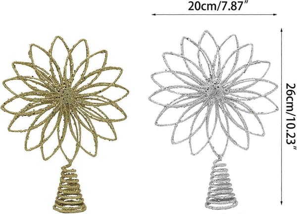 Juletrepynt Juletrepynt Julepynt Blomsterformet For Julepynt Juletrepynt
