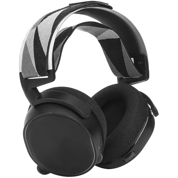 Udskiftning af ørepuder puder til SteelSeries Arctis 5/Arctis 7/Arctis 7P Prime Headset, ørepuder med støjisolering skum-sort