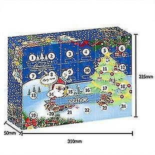 Jule Blind Box Julekalender 24 Vedhæng Julegaveæske @bugu