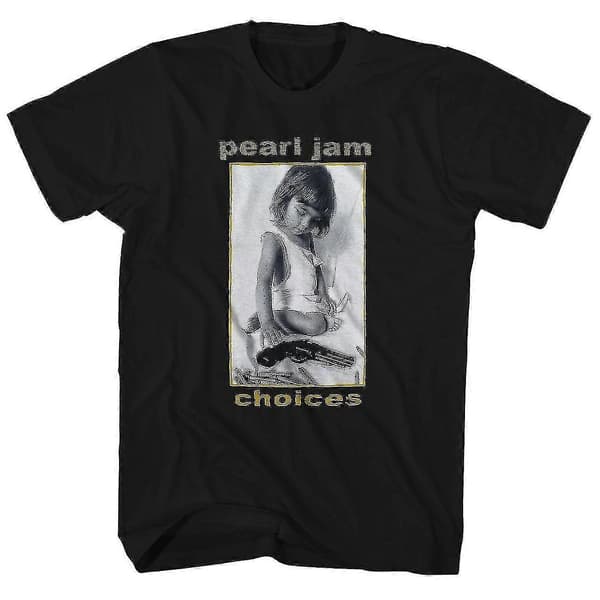 Pearl Jam T-shirt Barn Föredrar Kritor Pearl Jam Tröja