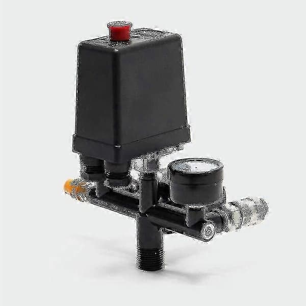 Trykkregulator med trykkbryter for kompressor trykkbryter med 2 skjermer - Y