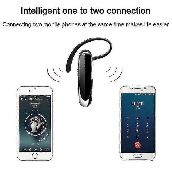 Bluetooth Headset Trådløst Håndfrit Headset Med Støjreduktion