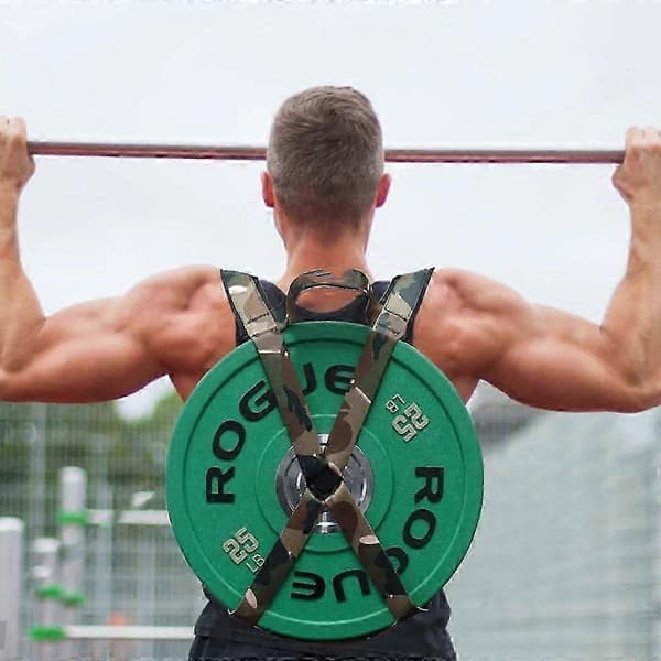 Viktad västrem Barbell Plates för hemmaträning Pull-ups Plank Push-ups Viktträning Träning Bärbar träningsutrustning.