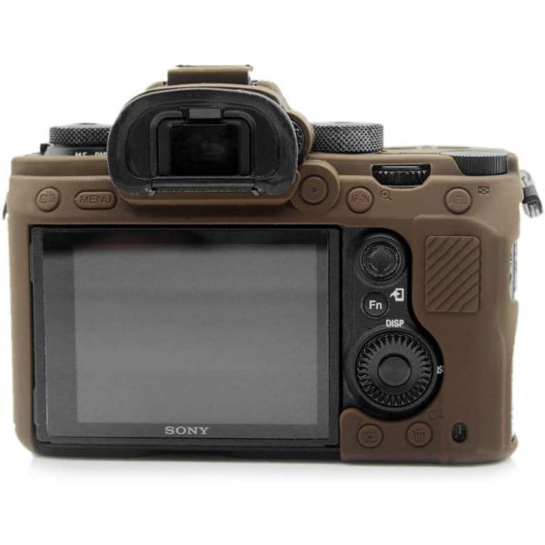 Kotelo SONY A73 A7RM3 A7R3 III -suojakotelo (kahvi)