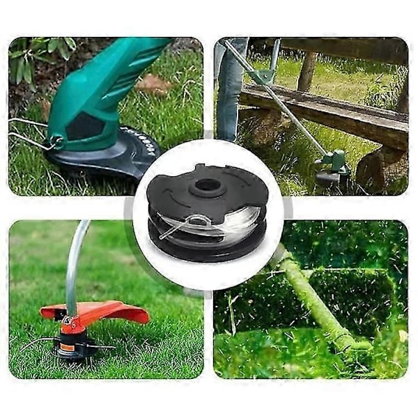 Kompatibel med Parkside gressklipper 2 spoler + spolehette for gresstrimmer, TLP-01 / TLP-01-1
