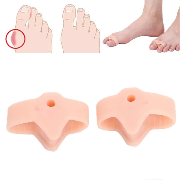 Ortopedisk bunion korrigerer tåseparator for smertelindring og beinjustering