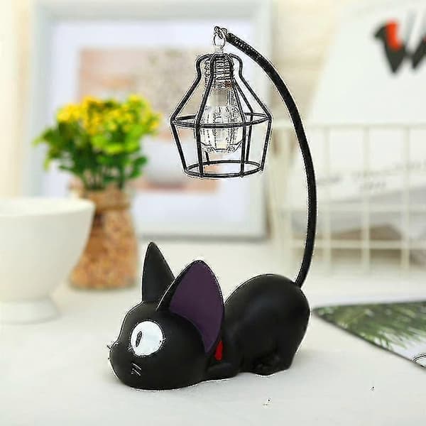 Nattlampe formet som katt