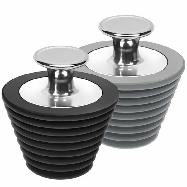 2-pack universell badpropp, lämplig för 25mm-47mm avloppshål