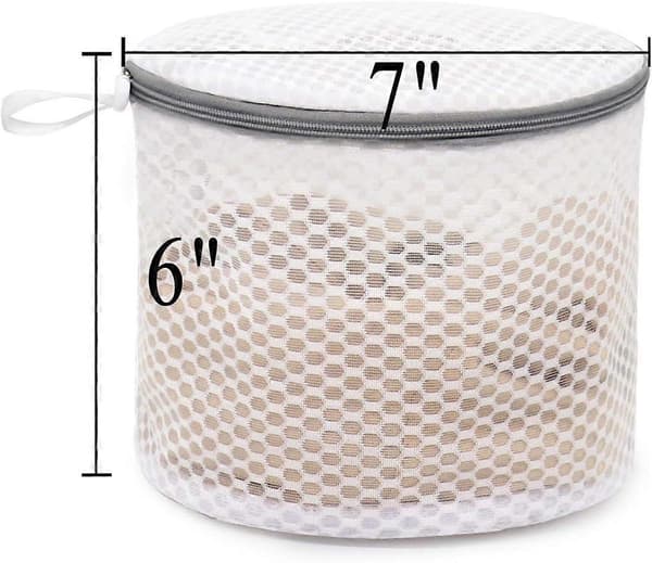 1 stk. holdbare vaskeposer med honeycomb-net til sarte tekstiler, lingerivask