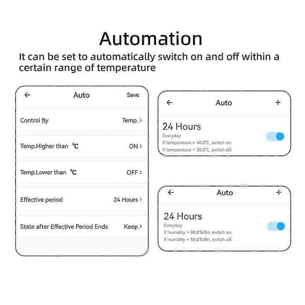 Smart Temperaturkontakt 20A med Temperatursensor