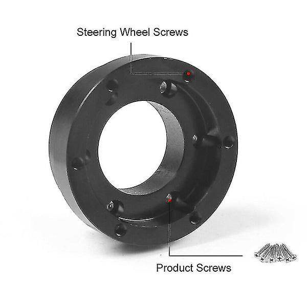 Til Logitech G29 G920 G923 13/14 tommer Racing Rat Adapterplade 70mm