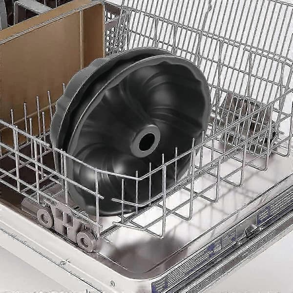 Kageforme med riller - 2-pak kraftig kulstofstål Bundt-kageform