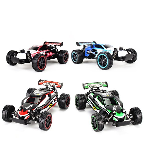 RC-kilpa-autot 2,4 GHz:n suurinopeuksinen radio-ohjattava auto 1: 20 2WD-kilpa-autot Sähköajoneuvo Nopea kilpailu Buggy Harrastusauto (Keltainen 1881) yellow