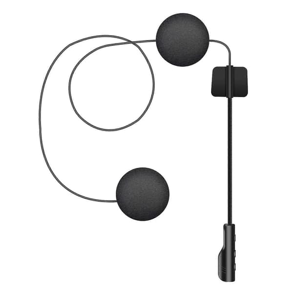 Bekvämt Bluetooth-kompatibelt hjälmheadset med 450mAh batterikapacitet