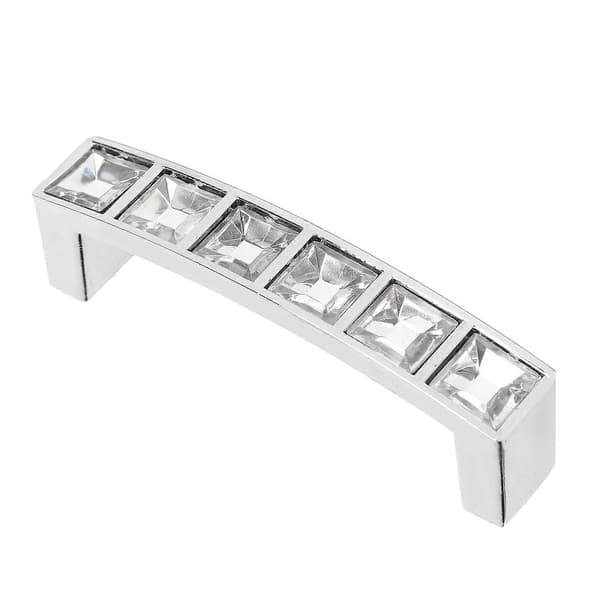 Modern Kristallhandtag Lådhandtag - Dubbelhåls Diamantdesign