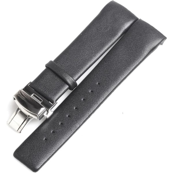 Watchbands Compatible With CK K2K216/K2K214/K2K211 Calf-leather Band Cow Leather Genuine Leather Leather Strap Watch Band Smartwatch Accessories