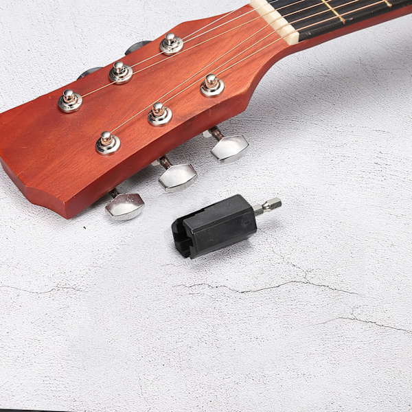 Elektrisk boremaskine sekskantet guitar streng vikler hoved værktøjer dele