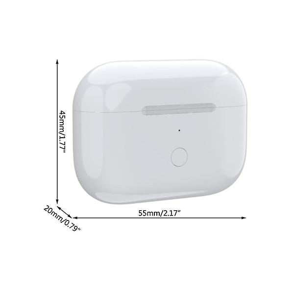 For Airpod Pro Vaihto Langaton Latauskotelo Kotelo 660 Mah Kotelo Tukee Langatonta Latausta (FMY) Valkoinen