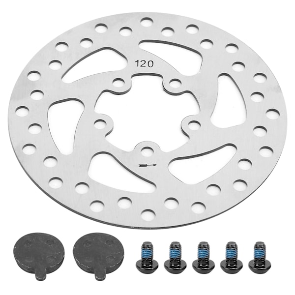 120mm Brake Disc 5 Holes Stainless Steel Brake Disc for M365/PRO/PRO2 Electric Scooter