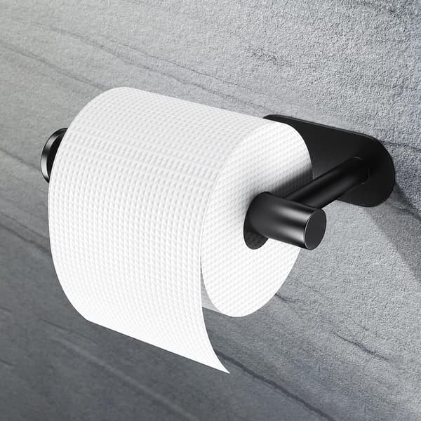 Selvklæbende rulleholder i rustfrit stål til toiletpapir