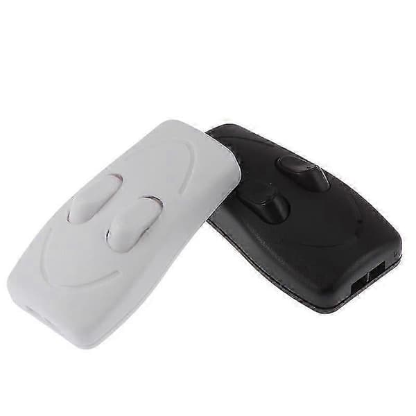 Lampe Dobbel Kontroll Bryter Gulvlampe Bordlampe Trykknappbrytere