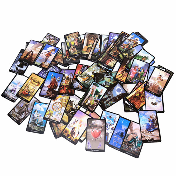 78 st/set Tarotkort Framtid Spådom Divinationsspel