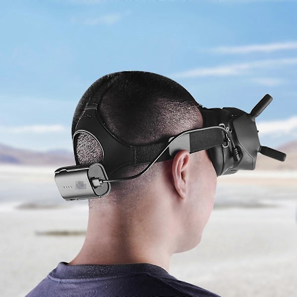 Batteri Strømkabelledning til DJI FPV Combo V2 Flyvebriller 31cm
