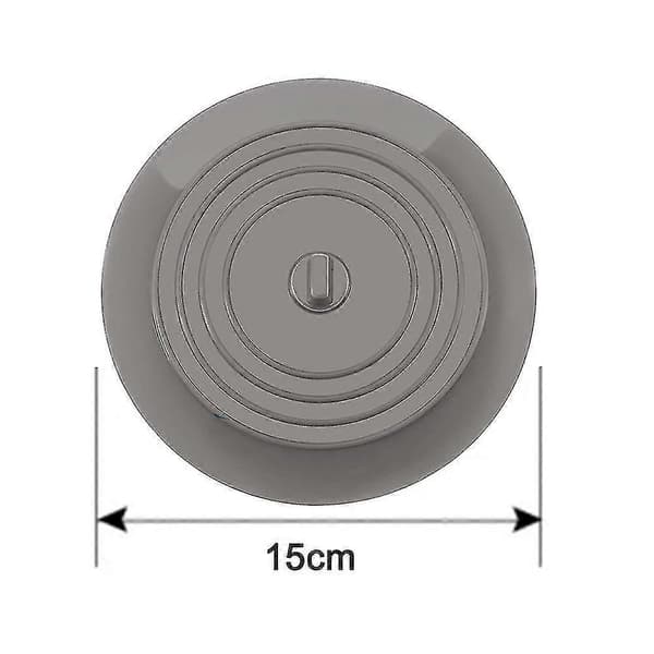 Silikon Flat Vask Propp - Hvit