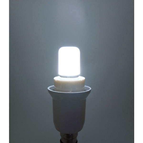 [2 st] E14 Liten 2W LED Skruvlampa Kallt Vitt Ljus 6000K