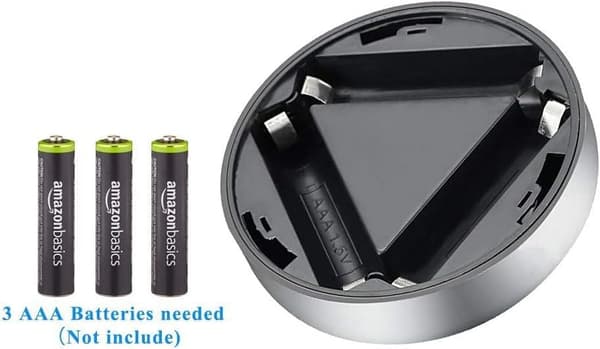 6-pakning LED trådløs nattlys med batteridrift