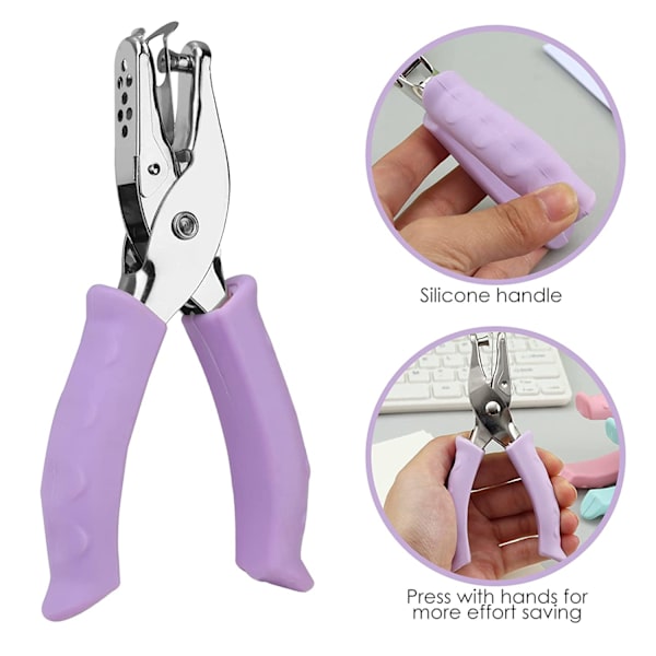 Enhuls papirclips 1/4 tommer (6 mm) til hjemmet, kontoret og skolen