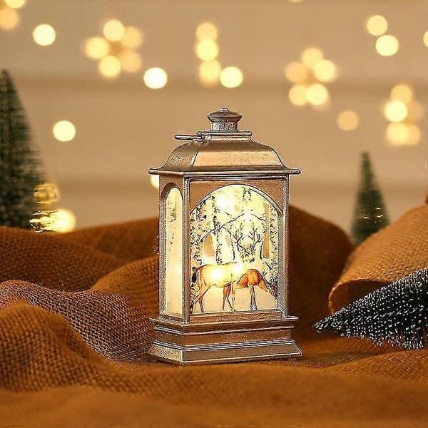 Julelykt med glitter, juledekorasjon, 5984